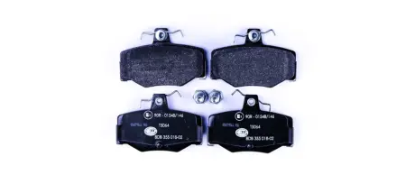 Комплект тормозных колодок, дисковый тормоз HELLA PAGID 8DB355018021