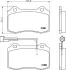 Комплект тормозных колодок, дисковый тормоз HELLA PAGID 8DB355018061 (фото 1)