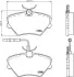Комплект тормозных колодок, дисковый тормоз HELLA PAGID 8DB355018191 (фото 1)