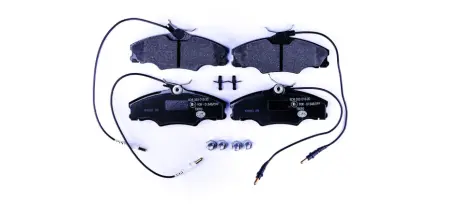 Комплект тормозных колодок, дисковый тормоз HELLA PAGID 8DB355018201