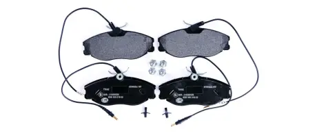 Комплект тормозных колодок, дисковый тормоз HELLA PAGID 8DB355018221