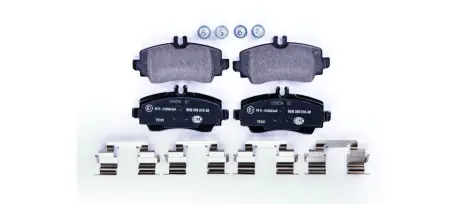 Комплект тормозных колодок, дисковый тормоз HELLA PAGID 8DB355018281