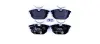 Комплект тормозных колодок, дисковый тормоз HELLA PAGID 8DB355018371 (фото 1)