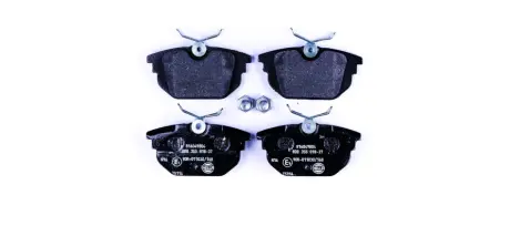 Комплект тормозных колодок, дисковый тормоз HELLA PAGID 8DB355018371