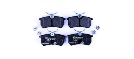 Комплект тормозных колодок, дисковый тормоз HELLA PAGID 8DB355018411