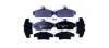Комплект тормозных колодок, дисковый тормоз HELLA PAGID 8DB355018431 (фото 1)