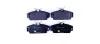 Комплект тормозных колодок, дисковый тормоз HELLA PAGID 8DB355018441 (фото 1)