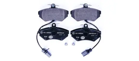 Колодки гальмівні дискові; передня вісь HELLA PAGID 8DB355018451
