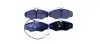Комплект тормозных колодок, дисковый тормоз HELLA PAGID 8DB355018501 (фото 1)