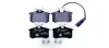 Комплект тормозных колодок, дисковый тормоз HELLA PAGID 8DB355018601 (фото 1)
