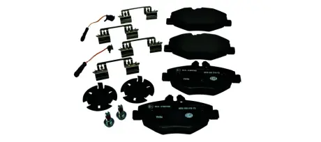 Колодки гальмівні дискові комплект; передн. HELLA PAGID 8DB355018731