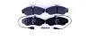 Комплект тормозных колодок, дисковый тормоз HELLA PAGID 8DB355018791 (фото 1)