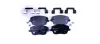 Комплект тормозных колодок, дисковый тормоз HELLA PAGID 8DB355018801 (фото 1)