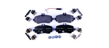Комплект тормозных колодок, дисковый тормоз HELLA PAGID 8DB355018881