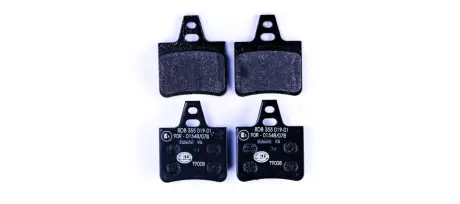 Комплект тормозных колодок, дисковый тормоз HELLA PAGID 8DB355019011
