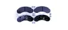 Комплект тормозных колодок, дисковый тормоз HELLA PAGID 8DB355019101 (фото 1)