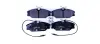 Комплект тормозных колодок, дисковый тормоз HELLA PAGID 8DB355019181 (фото 1)