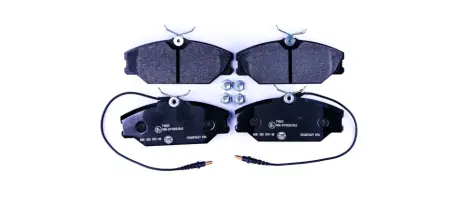 Комплект тормозных колодок, дисковый тормоз HELLA PAGID 8DB355019181