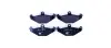 Комплект тормозных колодок, дисковый тормоз HELLA PAGID 8DB355019191 (фото 1)