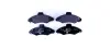 Комплект тормозных колодок, дисковый тормоз HELLA PAGID 8DB355019291 (фото 1)