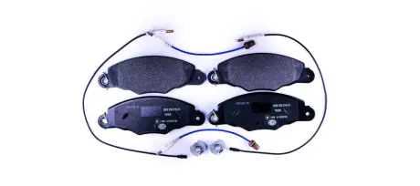 Комплект тормозных колодок, дисковый тормоз HELLA PAGID 8DB355019331