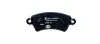 Комплект тормозных колодок, дисковый тормоз HELLA PAGID 8DB355019341 (фото 2)