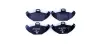 Комплект тормозных колодок, дисковый тормоз HELLA PAGID 8DB355019351 (фото 1)