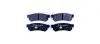 Комплект тормозных колодок, дисковый тормоз HELLA PAGID 8DB355019591 (фото 1)