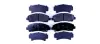 Комплект тормозных колодок, дисковый тормоз HELLA PAGID 8DB355019601 (фото 1)