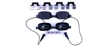 Комплект тормозных колодок, дисковый тормоз HELLA PAGID 8DB355019631