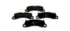 Комплект тормозных колодок, дисковый тормоз HELLA PAGID 8DB355019731 (фото 1)