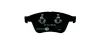 Комплект тормозных колодок, дисковый тормоз HELLA PAGID 8DB355020031 (фото 3)