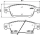 Комплект тормозных колодок, дисковый тормоз HELLA PAGID 8DB355020061 (фото 1)