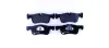 Комплект тормозных колодок, дисковый тормоз HELLA PAGID 8DB355020201 (фото 1)