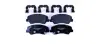 Комплект тормозных колодок, дисковый тормоз HELLA PAGID 8DB355020231 (фото 1)