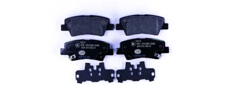 Комплект тормозных колодок, дисковый тормоз HELLA PAGID 8DB355020371