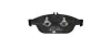 Комплект тормозных колодок, дисковый тормоз HELLA PAGID 8DB355020681 (фото 2)