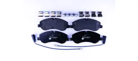 Комплект тормозных колодок, дисковый тормоз HELLA PAGID 8DB355020691