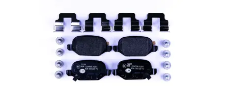 Комплект тормозных колодок, дисковый тормоз HELLA PAGID 8DB355020751