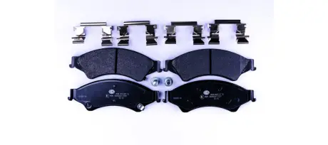 Комплект тормозных колодок, дисковый тормоз HELLA PAGID 8DB355020781