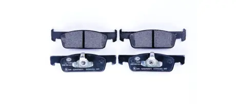 Комплект тормозных колодок, дисковый тормоз HELLA PAGID 8DB355020801