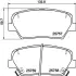 Комплект тормозных колодок, дисковый тормоз HELLA PAGID 8DB355020871 (фото 4)