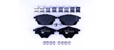 Комплект тормозных колодок, дисковый тормоз HELLA PAGID 8DB355021001