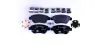Комплект тормозных колодок, дисковый тормоз HELLA PAGID 8DB355021131 (фото 1)