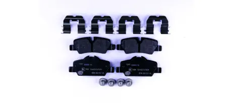 Комплект тормозных колодок, дисковый тормоз HELLA PAGID 8DB355021481