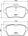 Комплект тормозных колодок, дисковый тормоз HELLA PAGID 8DB355021511 (фото 4)