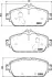 Комплект тормозных колодок, дисковый тормоз HELLA PAGID 8DB355021541 (фото 4)