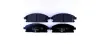 Комплект тормозных колодок, дисковый тормоз HELLA PAGID 8DB355021651 (фото 1)