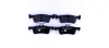 Комплект тормозных колодок, дисковый тормоз HELLA PAGID 8DB355021701 (фото 1)