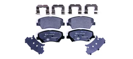 Комплект тормозных колодок, дисковый тормоз HELLA PAGID 8DB355021781